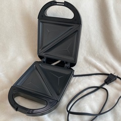 ホットサンドメーカー 電気 ERETTO mono 黒