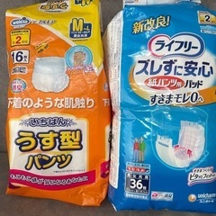 大人用紙パンツ　うす型９枚+紙パンツ用パッド　３４枚
