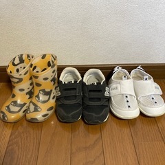 【取引終了】子ども靴 3点15〜16cm