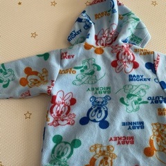 ベビーミッキーフリース2枚セット　95センチの画像