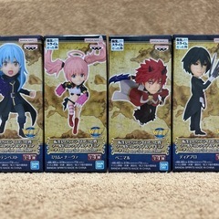 転生したらスライムだった件 ワーコレ  ナムコ限定 4種セット