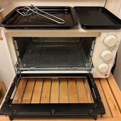 （確約済）ノンフライオーブン シロカ ホワイト 1200w の画像