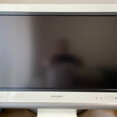 SHARP液晶テレビ26型の画像