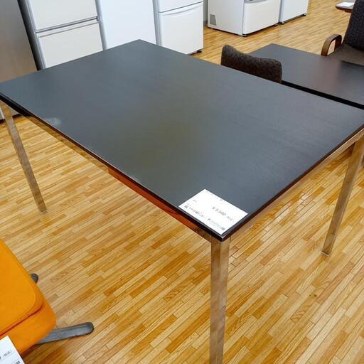 ★ジモティ割あり★ IKEA　ダイニングテーブル　ブラック　クリーニング済　YJ4192