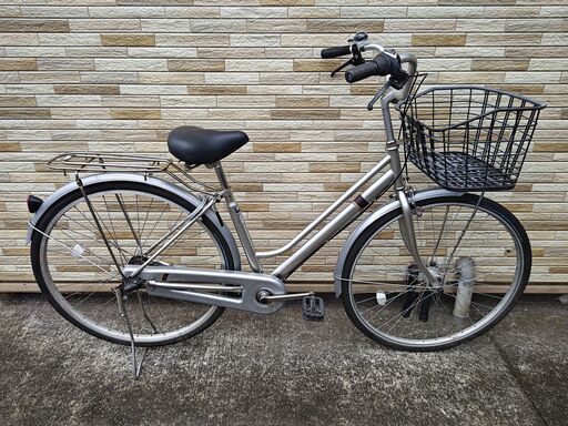 中古自転車 3段変速 27インチ LEDオートライト 軽整備済み 防犯登録対応 町田市 相模原市 MM469