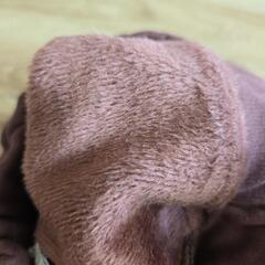 新品未使用 キッズ パンツスカート 裏起毛 茶色 100サイズの画像