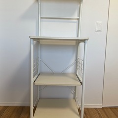 キッチンワゴン　キャスター付きの画像