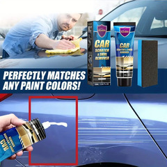 【愛車キズ消しWAX】　キズや渦巻き状のキズを消す研磨剤　未使用品の画像