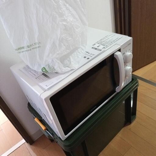 アイリスオーヤマ 電子レンジ 17L ターンテーブル 単機能 700W 出力6段階 【西日本/60Hz】ホワイト IMG-T177-6-W