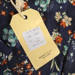 新品未使用 キッズ ワンピース チュニック 100サイズの画像