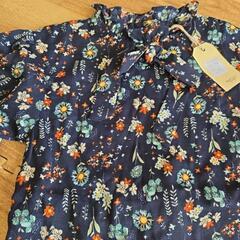 新品未使用 キッズ ワンピース チュニック 100サイズの画像