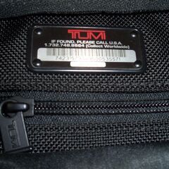 TUMI　ビジネスバックの画像