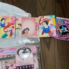 ディズニー　メモパットとレターセット
