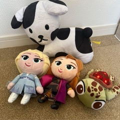 【0円】ぬいぐるみ アナ雪 ブルーナアニマル 