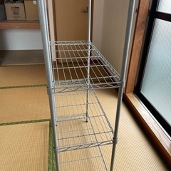 【お受け渡し者決定しました】3段スチールラック（幅広、幅短）の画像