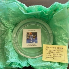 訳あり！　新品未使用　灰皿　クリスタル