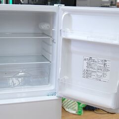 冷蔵庫 2ドア 2021年製 106L ニトリ NTR-106WH Nグラシア ホワイト系 100Lクラス 札幌市 清田区 平岡の画像