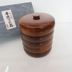 ■くりぬき　天然木　手造りの器　菓子器の画像