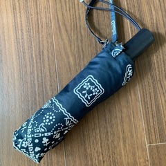 SHIPS 折畳傘 バンダナ柄 ネイビー 美品