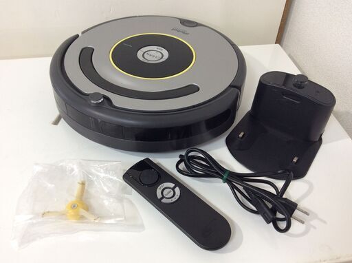（10/21受渡済）JT9690【iRobot/アイロボット ロボット掃除機】ルンバ631 家電 3段階クリーニングシステム 自動充電