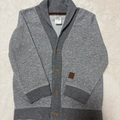 H&M カーディガン EUR 92 グレーの画像