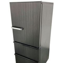 AQUA AQR-SV27P(K) ウッドブラック 2024年製 AQUA 【アウトレット品】AQUA冷蔵庫 272L AQR-SV27P(K