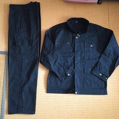 綿100%作業着上下セット/2XLの画像