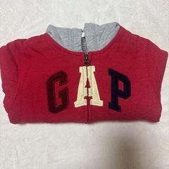 GAP 赤 フリース パーカー　95cmの画像