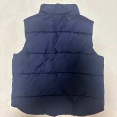 GAP ベビーベスト ネイビー/イエローの画像