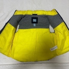 GAP ベビーベスト ネイビー/イエローの画像