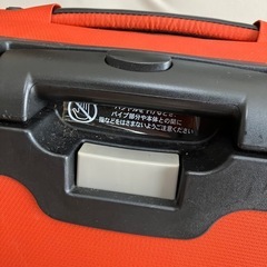 【お譲り先決定しました！】WORLD traveler キャリーケース　キャリーバッグ　オレンジの画像