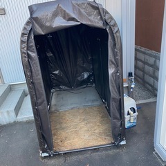 サイクルハウス　自転車入れの画像