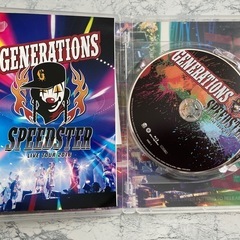 【DVD】GENERATIONS LIVE TOUR 2016 SPEEDSTERの画像