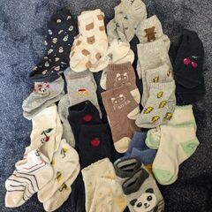 ※無料　ほぼ新品、未使用。　ベビー幼児　靴下18足
