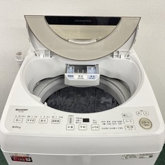 【ご来店限定】＊ SHARP 9キロ　2023年製＊1021-2の画像