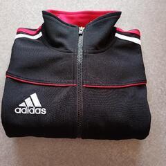 adidas ジャージジャケット　キッズ140サイズ