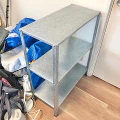 【受け渡し予定あり】IKEA スチール　棚　 60x27x74 cmの画像