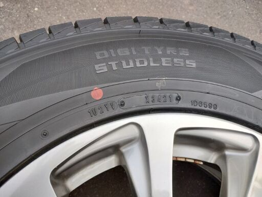 ダンロップウインターマックスSJ8+　215/70R16  ホイール付き4本セット