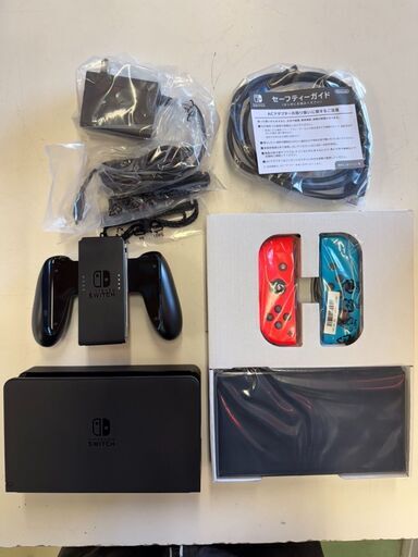 任天堂Switch　Nintendo　スイッチ　ゲーム　有機EL　HEG-001　未使用　家庭　CS　暇　おうち時間　貝塚　二色浜　ジャングルジャングル
