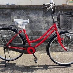 【26インチ自転車】美品❗️LEDオートライト付❗️前後タイヤ、...