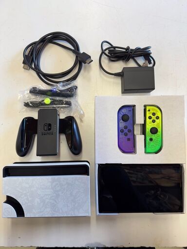 任天堂Switch　有機EL　スプラトゥーンモデル　Nintendo　スイッチ　ゲーム　家庭　CS　暇　おうち時間　貝塚　二色浜　ジャ