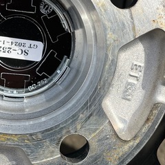 Loxarny sport 15インチ 4H 100 5.5J +50 アルミホイール + GOODYEAR 185/60R15 2023年製 走行1期のみ ガリ無し バリ溝 中古美品！ ①の画像
