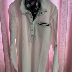 ニットシャツ　ノータベネ　Nota Bene Lサイズ相当の画像