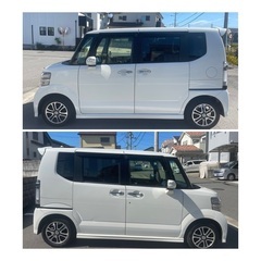 売約済み　　　限定車　N-BOXカスタムG SSパッケージ　人気のパール　両側電動スライドの画像