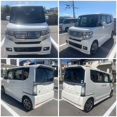 売約済み　　　限定車　N-BOXカスタムG SSパッケージ　人気のパール　両側電動スライドの画像