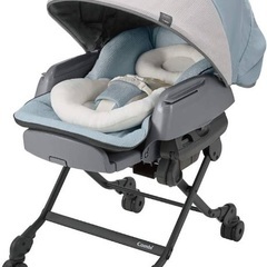 【ほぼ未使用】2023年秋購入　Combi ネムリラオートスイング　LM　ミント Combi）ネムリラ AUTO SWING LM（ミントグレー） | 西松屋