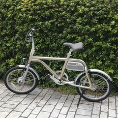 電動アシスト自転車 WIMO 「ウィーモ」 COOZY「クージー」（シャンパンゴールド）の画像