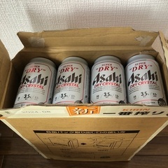 アサヒ スーパードライ ドライクリスタル 350ml 24缶 ビ...
