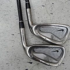 【恵庭】☆中古品☆ナイキ ゴルフ アイアン フレックスS ④⑤ 現状品 PayPay支払いOK！の画像
