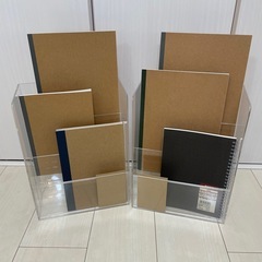 【超希少】無印良品 アクリル ブックスタンド 2個セット